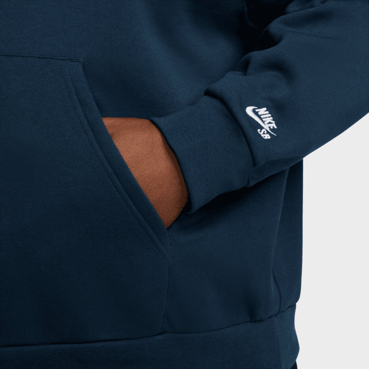 Fleece Pullover Hoodie Cherry