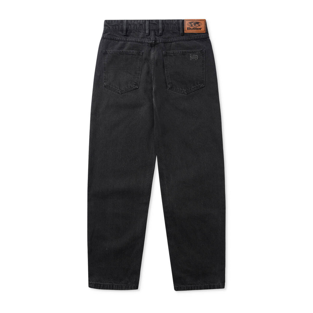 Straight Leg Denim Jeans