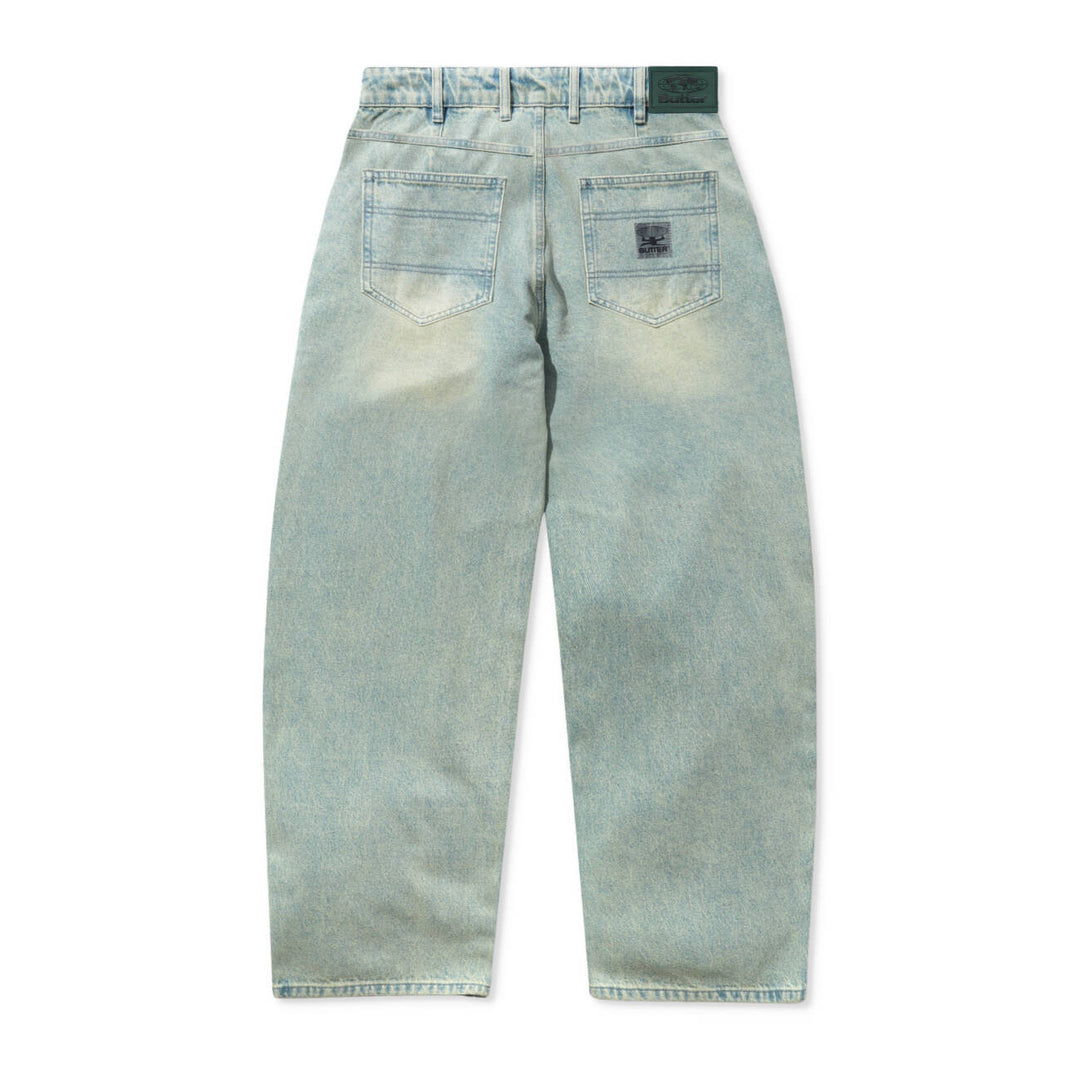 Wide Cut Denim Jeans