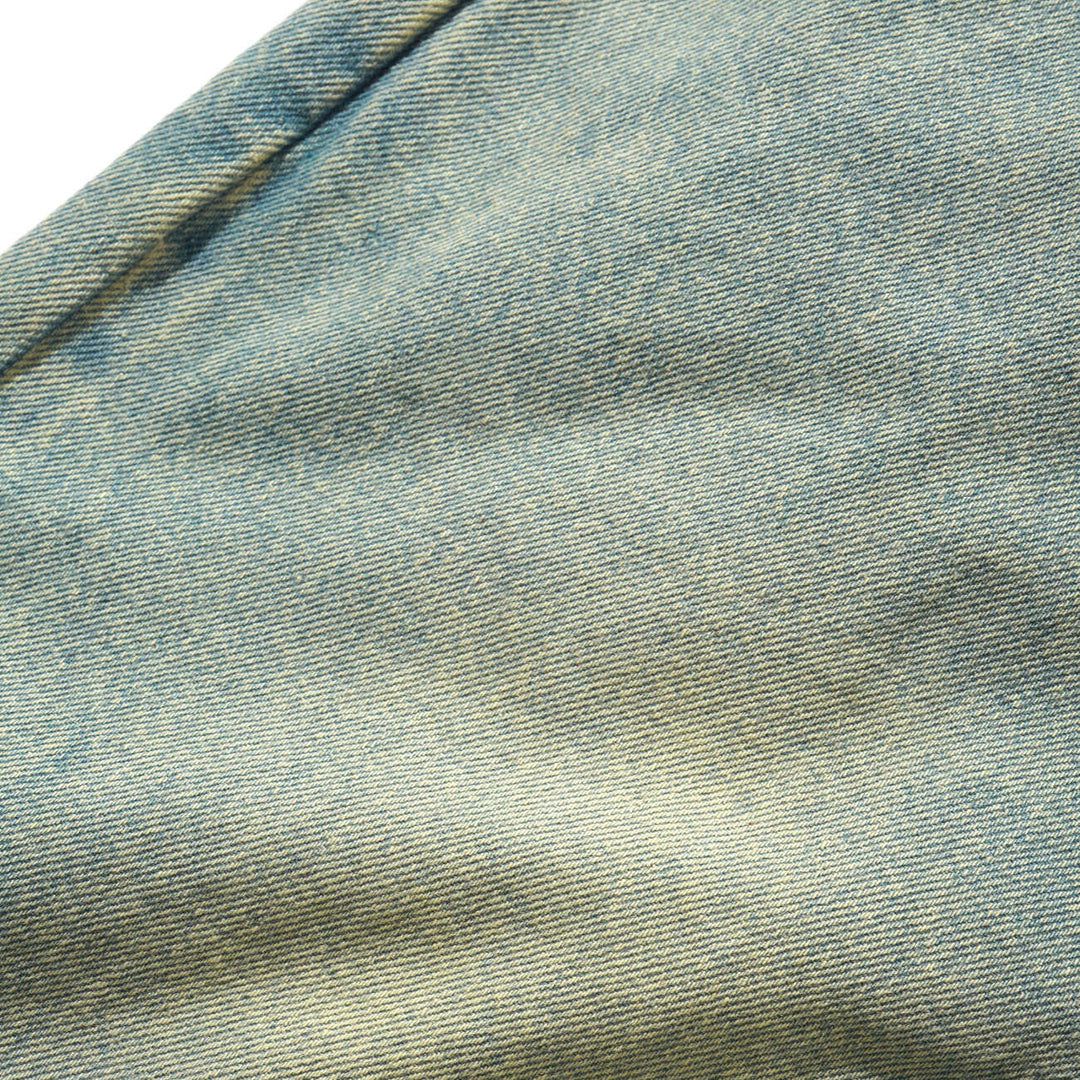 Wide Cut Denim Jeans