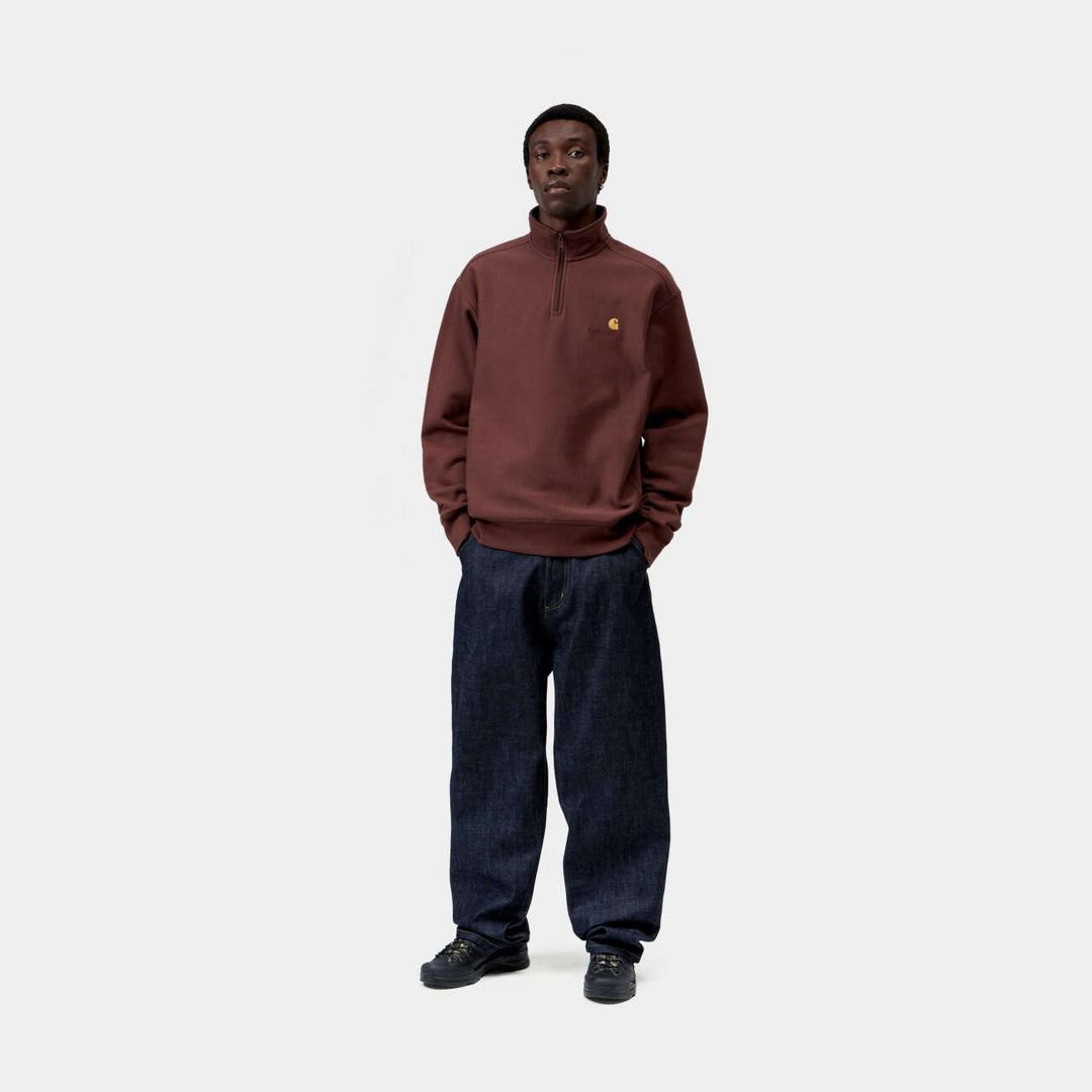 Half Zip American Script Sweat