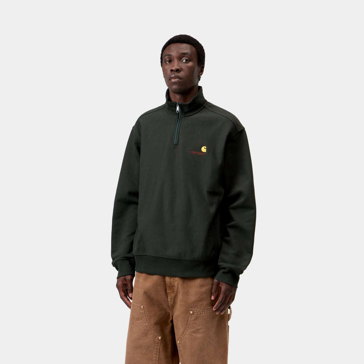 Half Zip American Script Sweat