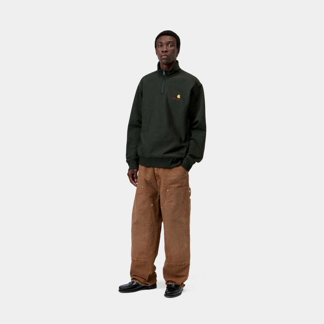 Half Zip American Script Sweat