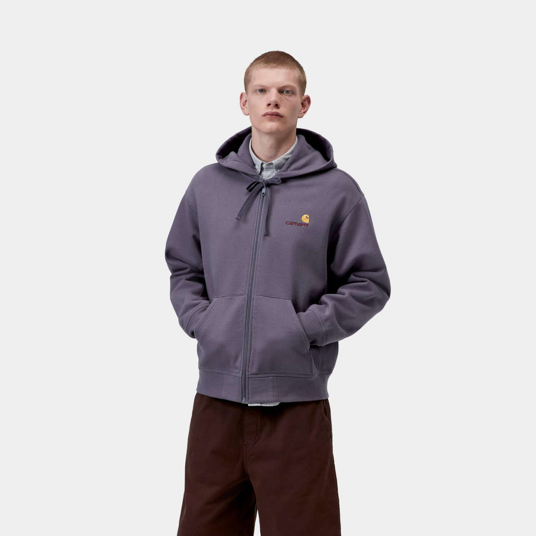 Hooded American Script Jacket