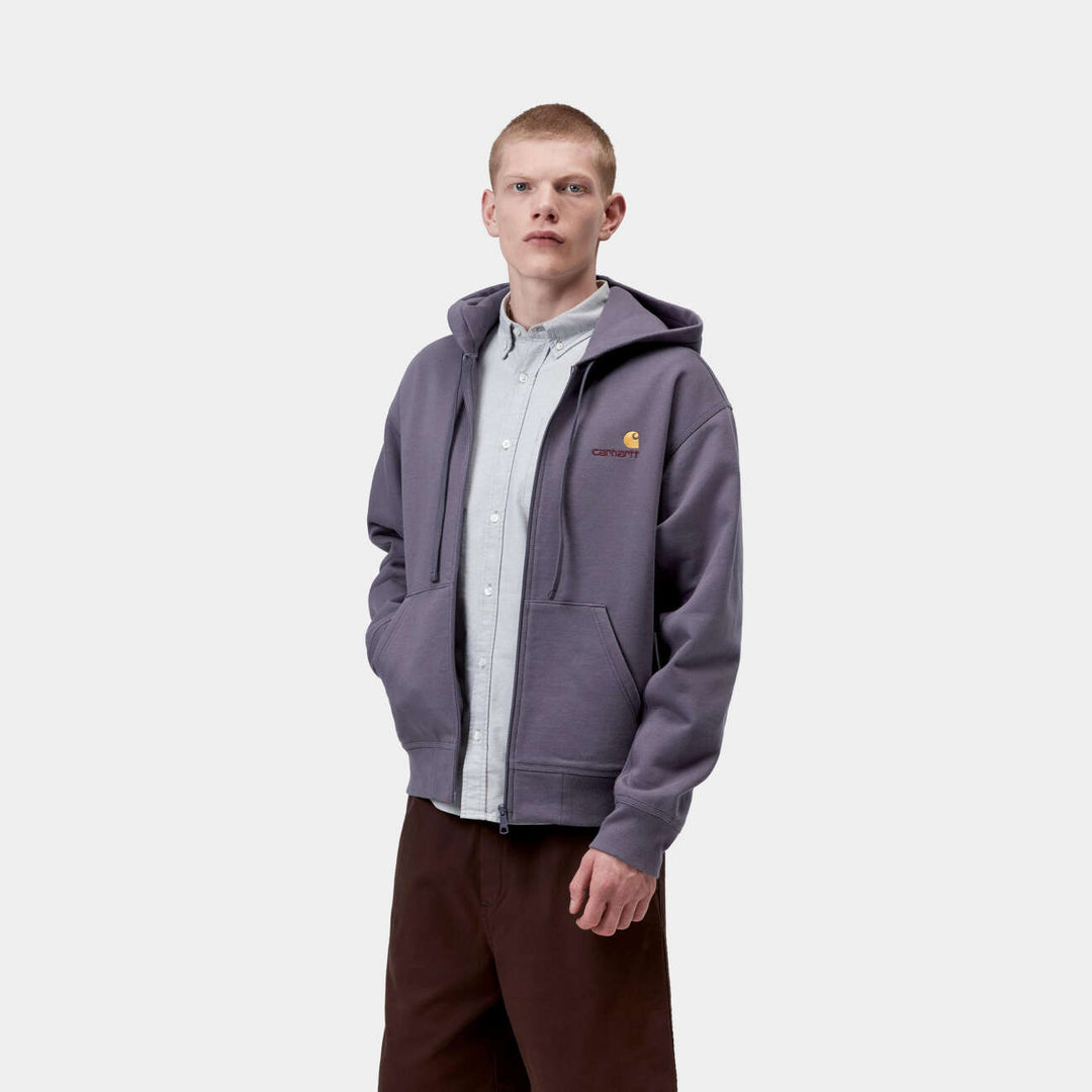 Hooded American Script Jacket