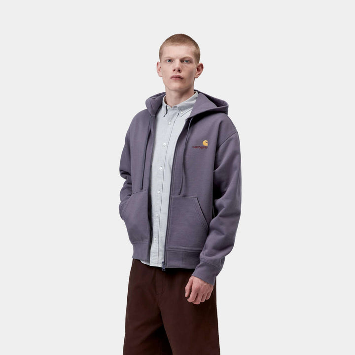 Hooded American Script Jacket