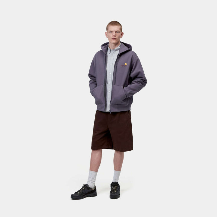 Hooded American Script Jacket