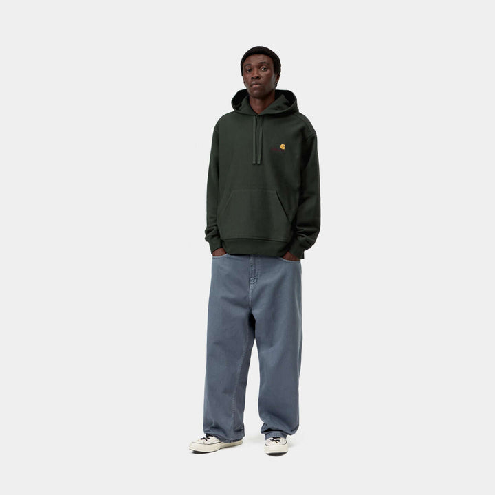 Hooded American Script Sweat