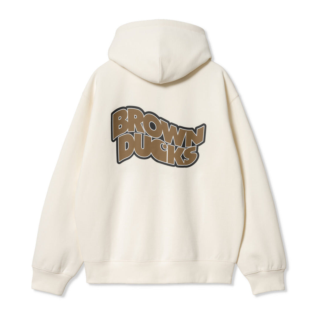 Hooded Brown Ducks Jacket
