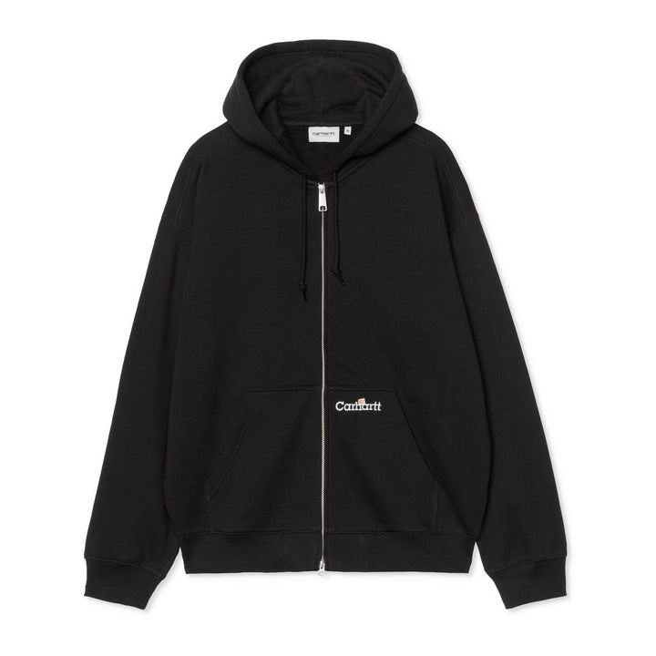 Hooded WIP Label Sweat Jacket