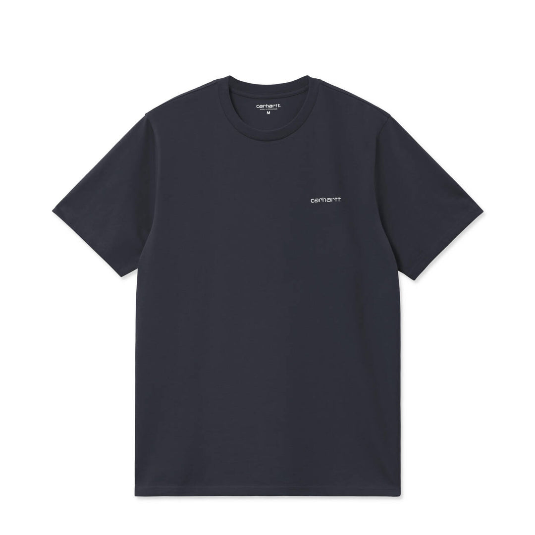 S/S Script Embroidery T-Shirt