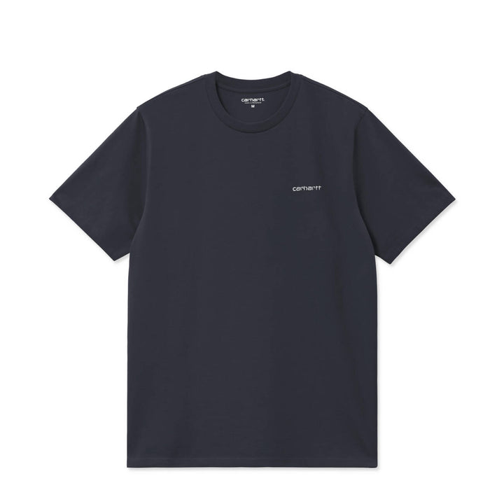 S/S Script Embroidery T-Shirt
