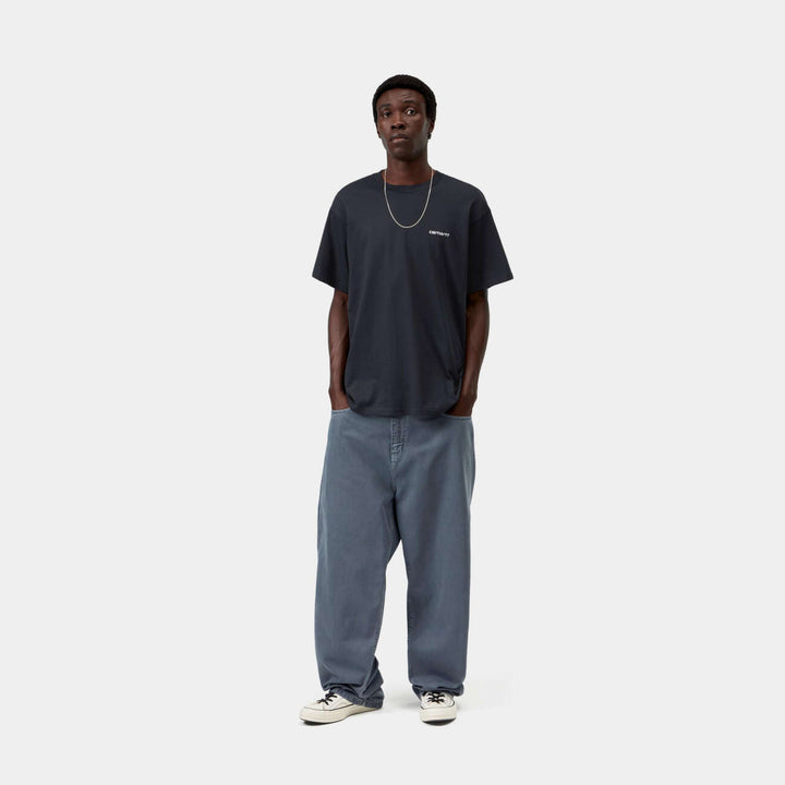 S/S Script Embroidery T-Shirt