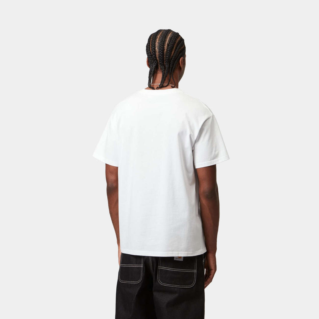 S/S Script Embroidery T-Shirt