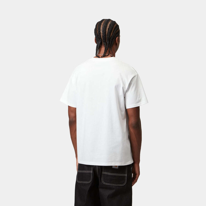 S/S Script Embroidery T-Shirt