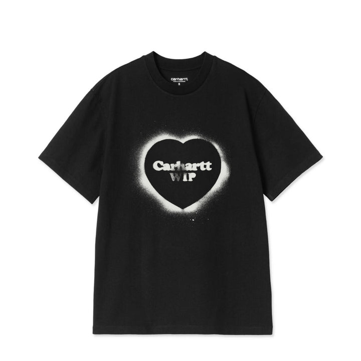 W' S/S Spray Heart T-Shirt I036907.89.XX
