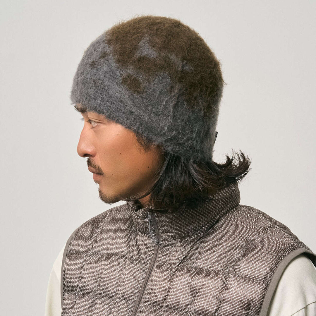Mohair Splatter Beanie