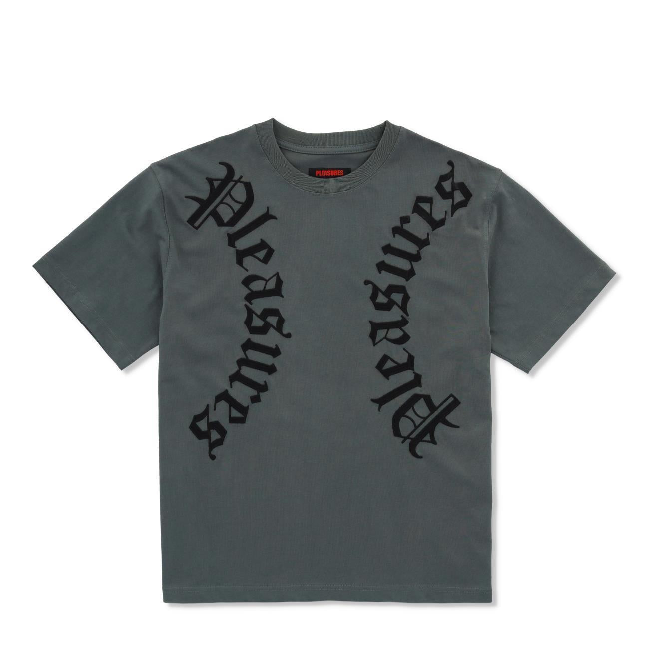 Pleasures Harness Heavyweight T Shirt P24SP010 SAGE OJ Skate OJSkate