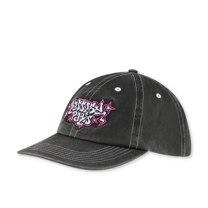 6 Panel Cap Sand Brushed Twill Washed Woven