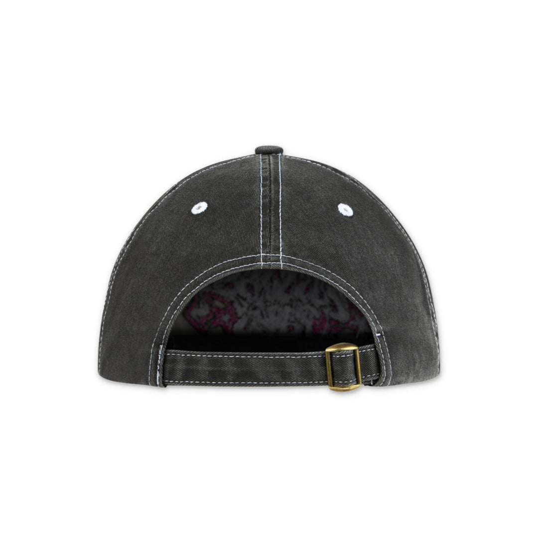 6 Panel Cap Sand Brushed Twill Washed Woven