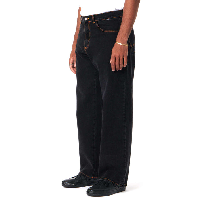 Baggy Denim Pants Woven