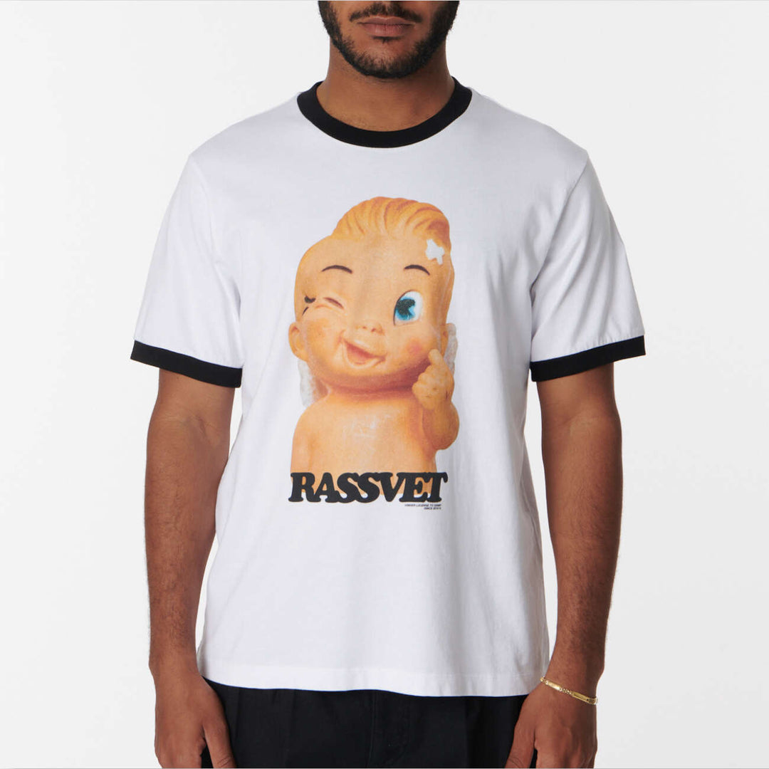 Merci Ringer T-Shirt Knit