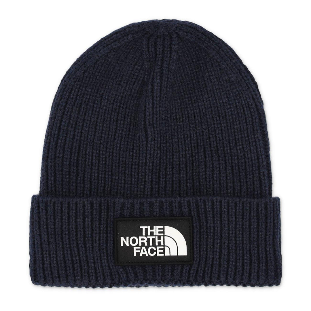TNF Logo Box Cuffed Beanie