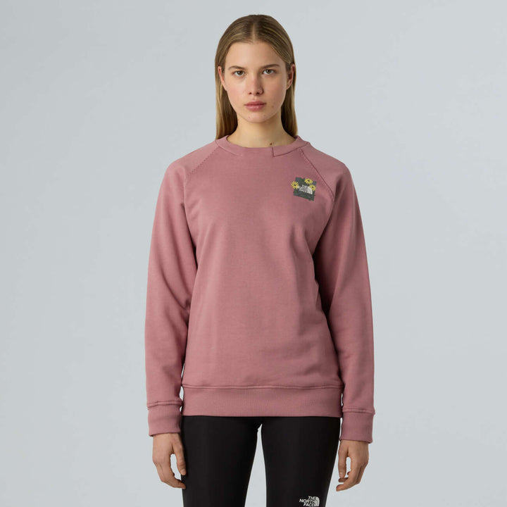 W Connect Relaxed Crew Sweatshirt-Graphic