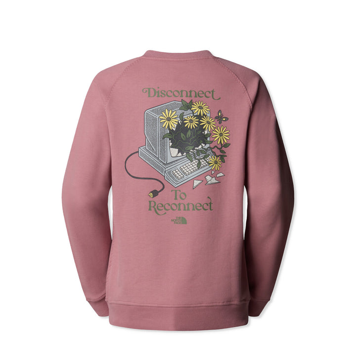 W Connect Relaxed Crew Sweatshirt-Graphic