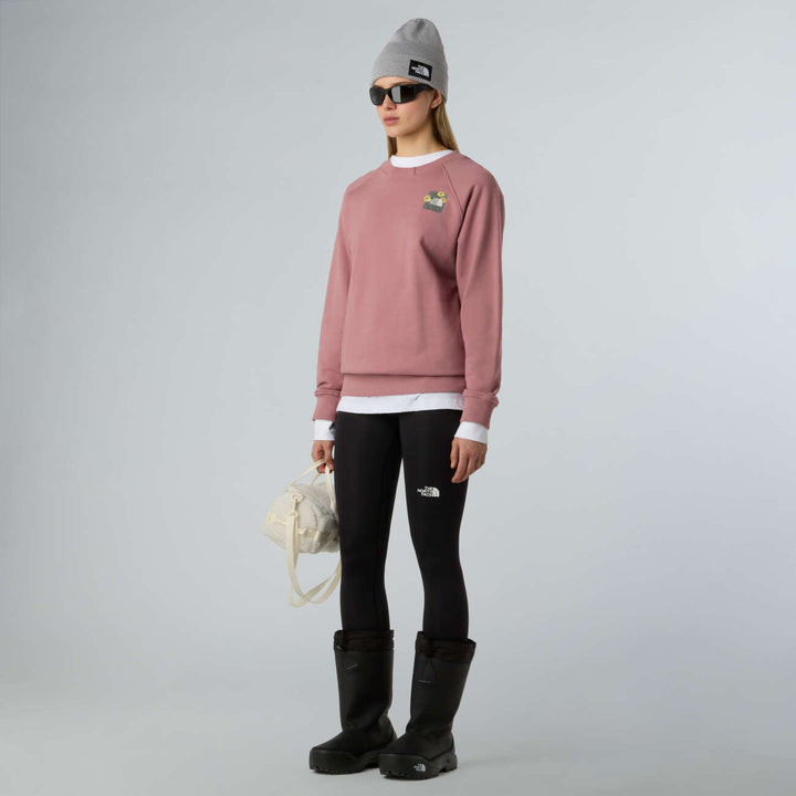 W Connect Relaxed Crew Sweatshirt-Graphic