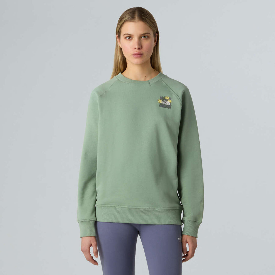 W Connect Relaxed Crew Sweatshirt-Graphi
