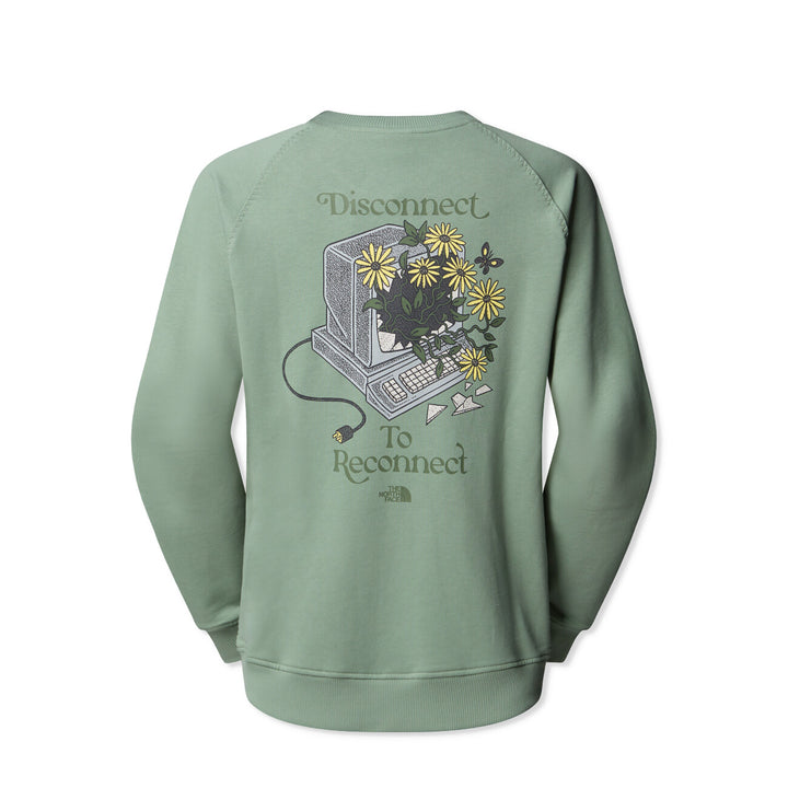 W Connect Relaxed Crew Sweatshirt-Graphi
