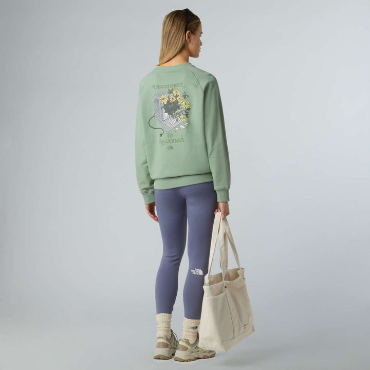 W Connect Relaxed Crew Sweatshirt-Graphi